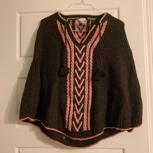 Kate Spade Wool Poncho - never worn